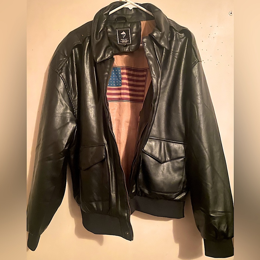 xl shake wolf bomber coat